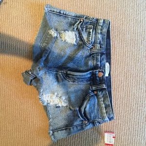 Acid wash forever 21 shorts